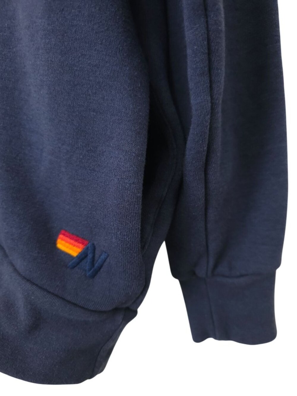 AVIATOR NATION Crewneck Sweatshirt w/ Pockets Bolt Logo Unisex M - Made In USA - Picture 4 of 7